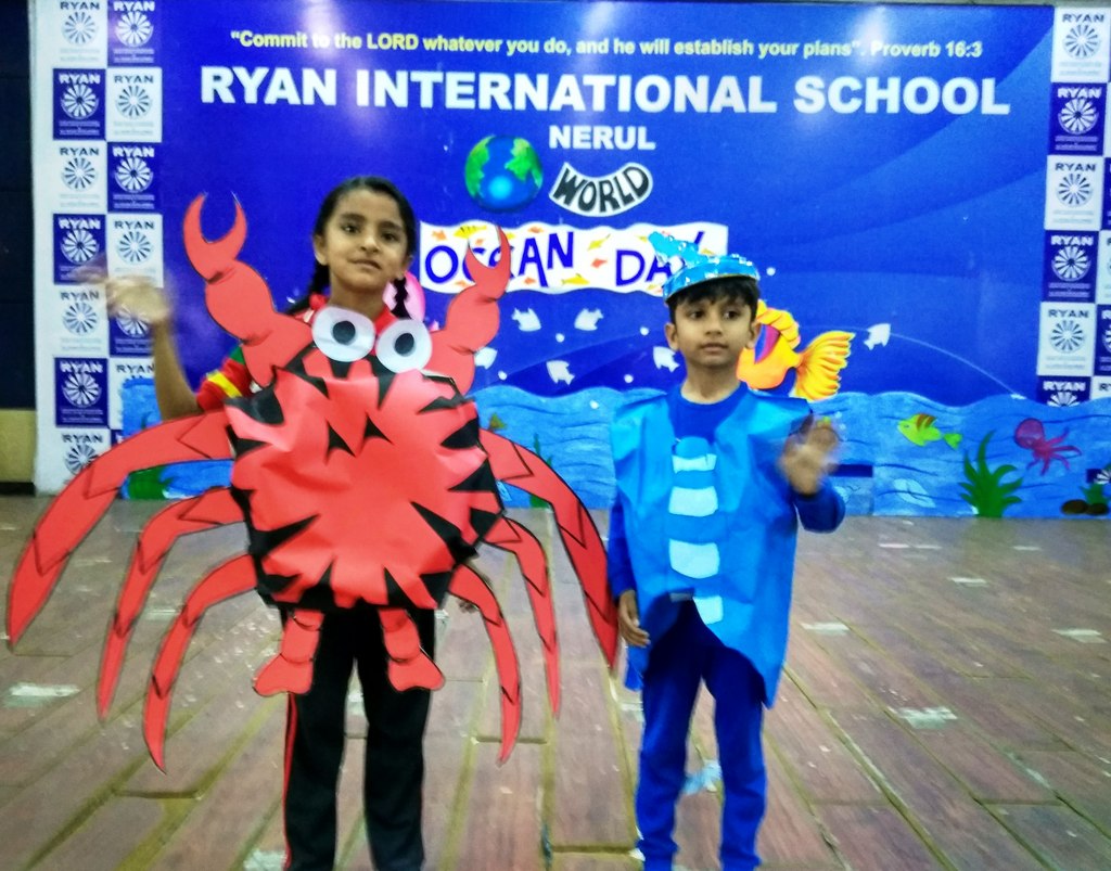 WORLD OCEAN DAY - Ryan International School, Nerul